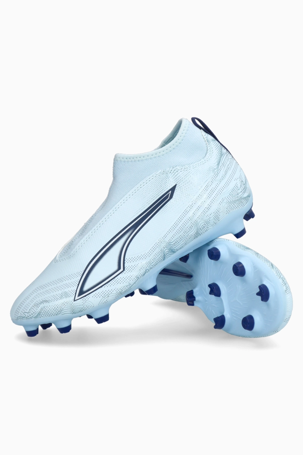 Бутсы Puma Ultra 6 Match+ LL FG/AG Junior - синий