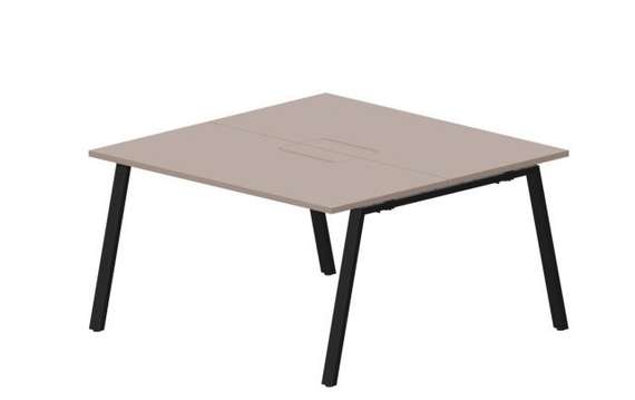 Составной стол Arena на 2 рабочих места 1380х1366х750мм (меламиновые аутлеты)