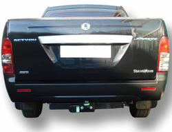 Фаркоп с унив. электрикой Smart для SSANG YONG ACTYON SPORTS (QJ) 2006- арт.S208-FC