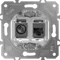 Donel D16 Механизм розетки RJ45/TV cat.6,ClassE-8/0-2400 МГц