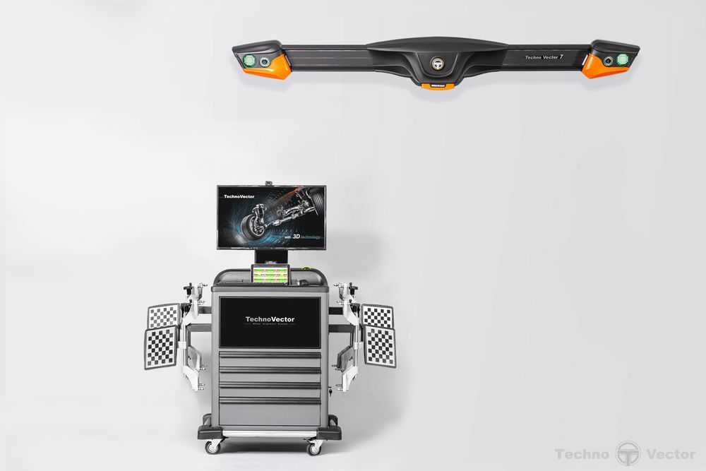 ТехноВектор (P 7202 KAS) стенд сход-развал 3D