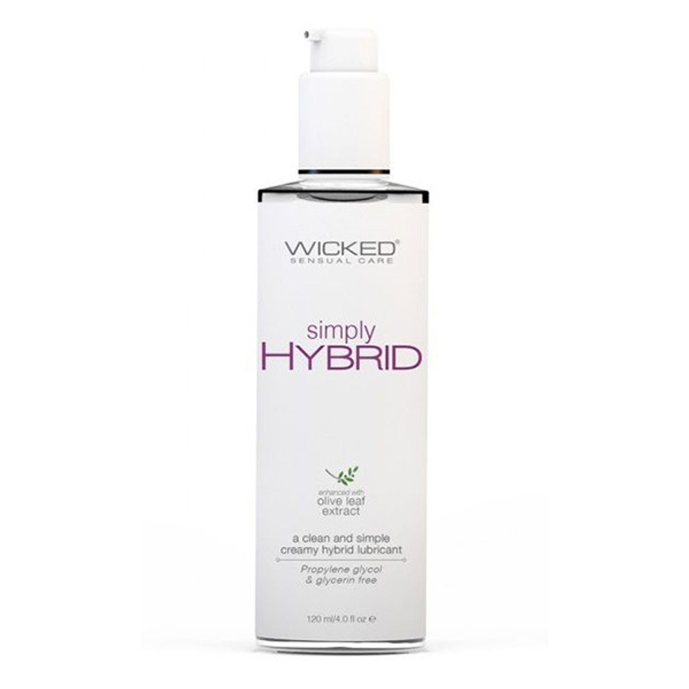 Лубрикант на водно-силиконовой основе Wicked Simply Hybrid 120мл