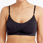 Бюстгальтер-топ Eco-wear на тонких бретелях (Размер: XL) (Цвет: телесный)