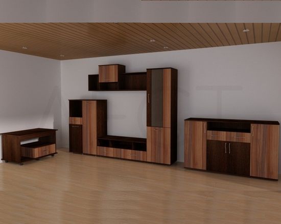 Стол журнальный МАДЕРА правый