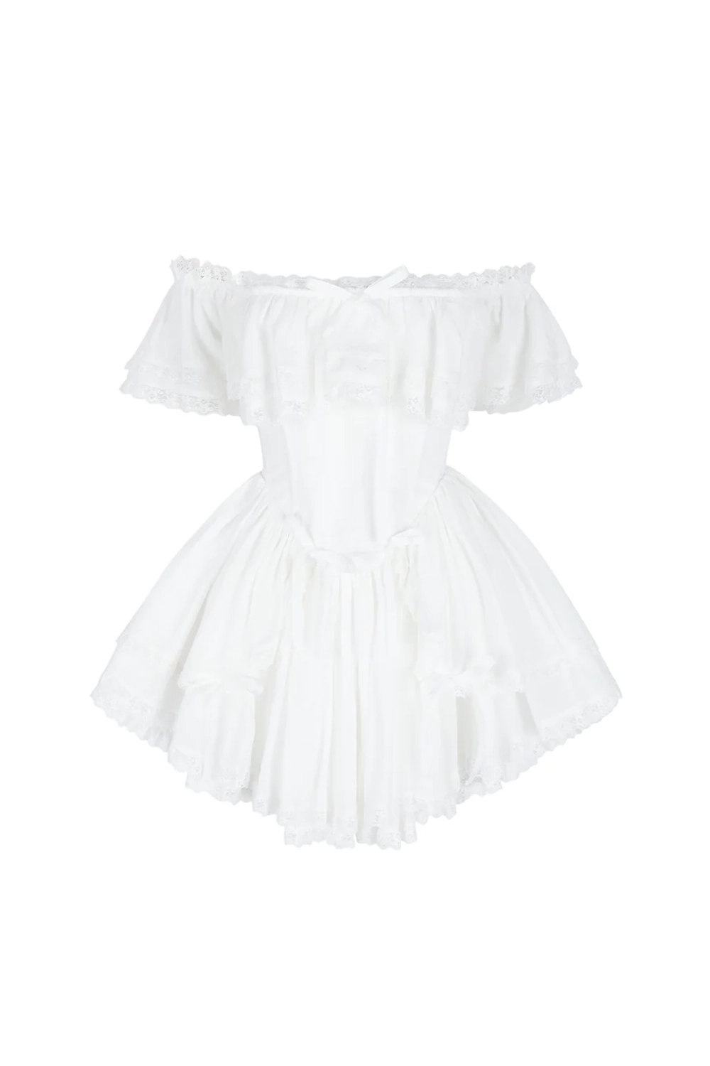 The Ivory Hug Me Mini Dress