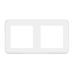 Рамка пластиковая FRM-VERSA-PL-2-WH (Arlight, -) 043776