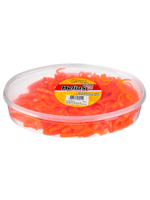 Твистер несъедобный Helios Credo Four tail 3,35"/8,5 см Red & White 100шт. (HS-20-003-N)