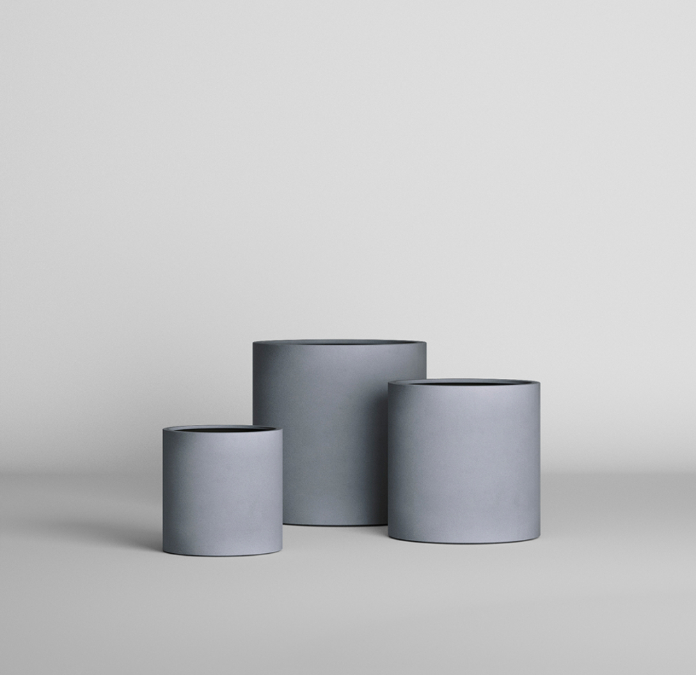 Кашпо, коллекция Urban, форма TUBE S