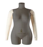 Комплект ручек к мягкому манекену Моника, бежевые, размер 54