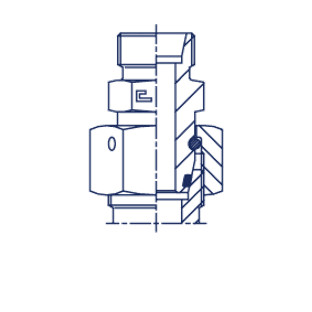 Соединение PNF DS06 52х2 (корпус)