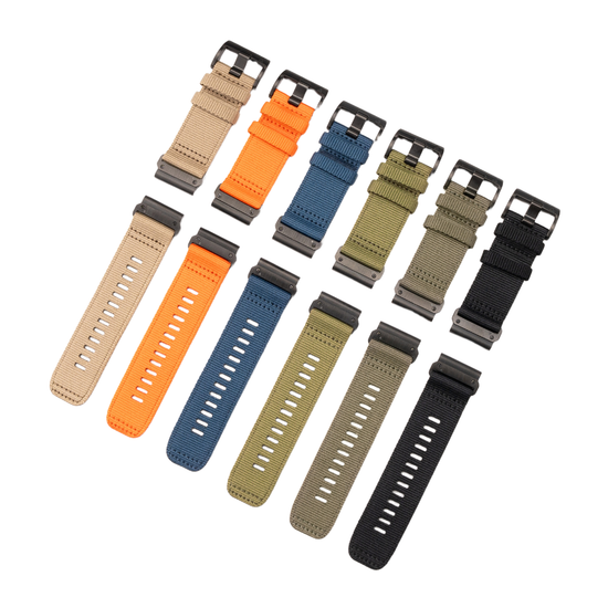 Ремешок QuickFit 26 мм для Garmin (циферблат 51мм) нейлоновый тактический (Койот)