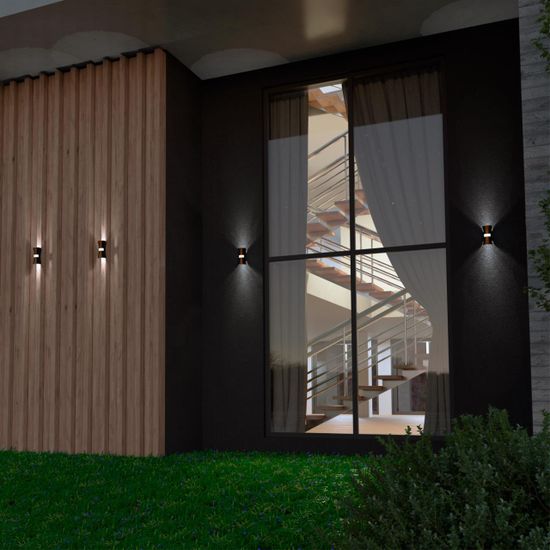 358936 STREET NT22 370 черный/золото Светильник ландшафтный светодиодный IP54 LED 4000К 12W 85-265V CALLE