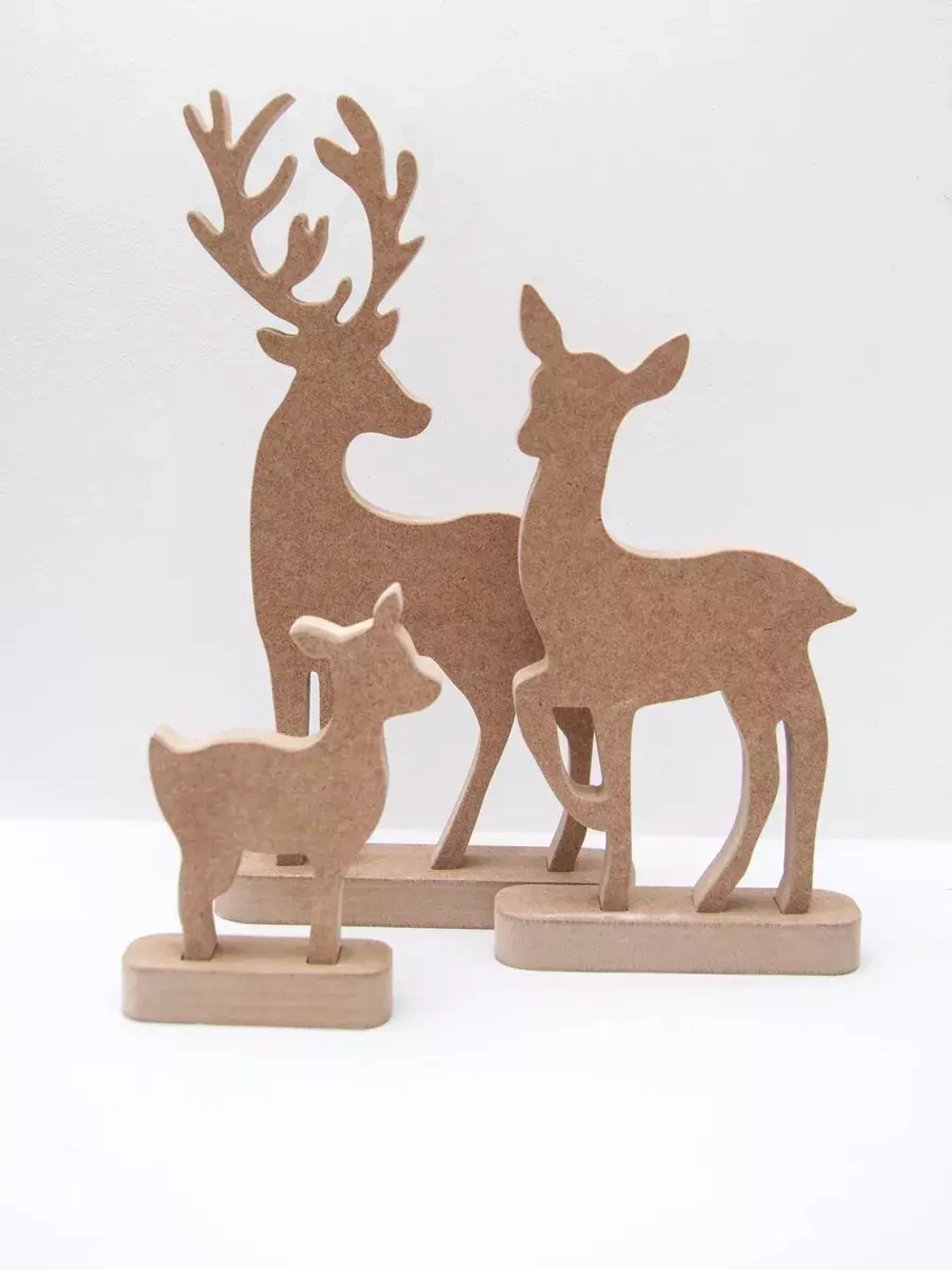 Набор из четырех оленей 31см, 24см, 16см, 14,5см