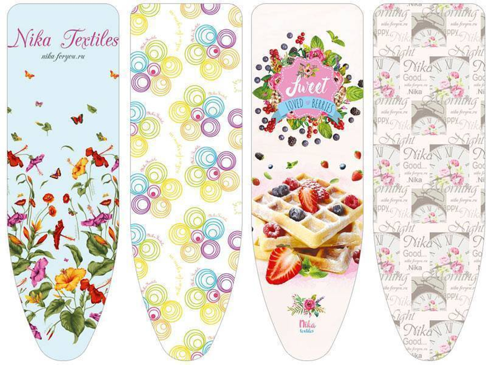 Чехол для гладильной доски поролон 130*55см универсальный