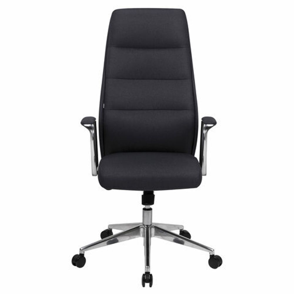 Кресло BRABIX PREMIUM "Adept EX-752", синхромеханизм, алюминий, ткань, серое, 532932