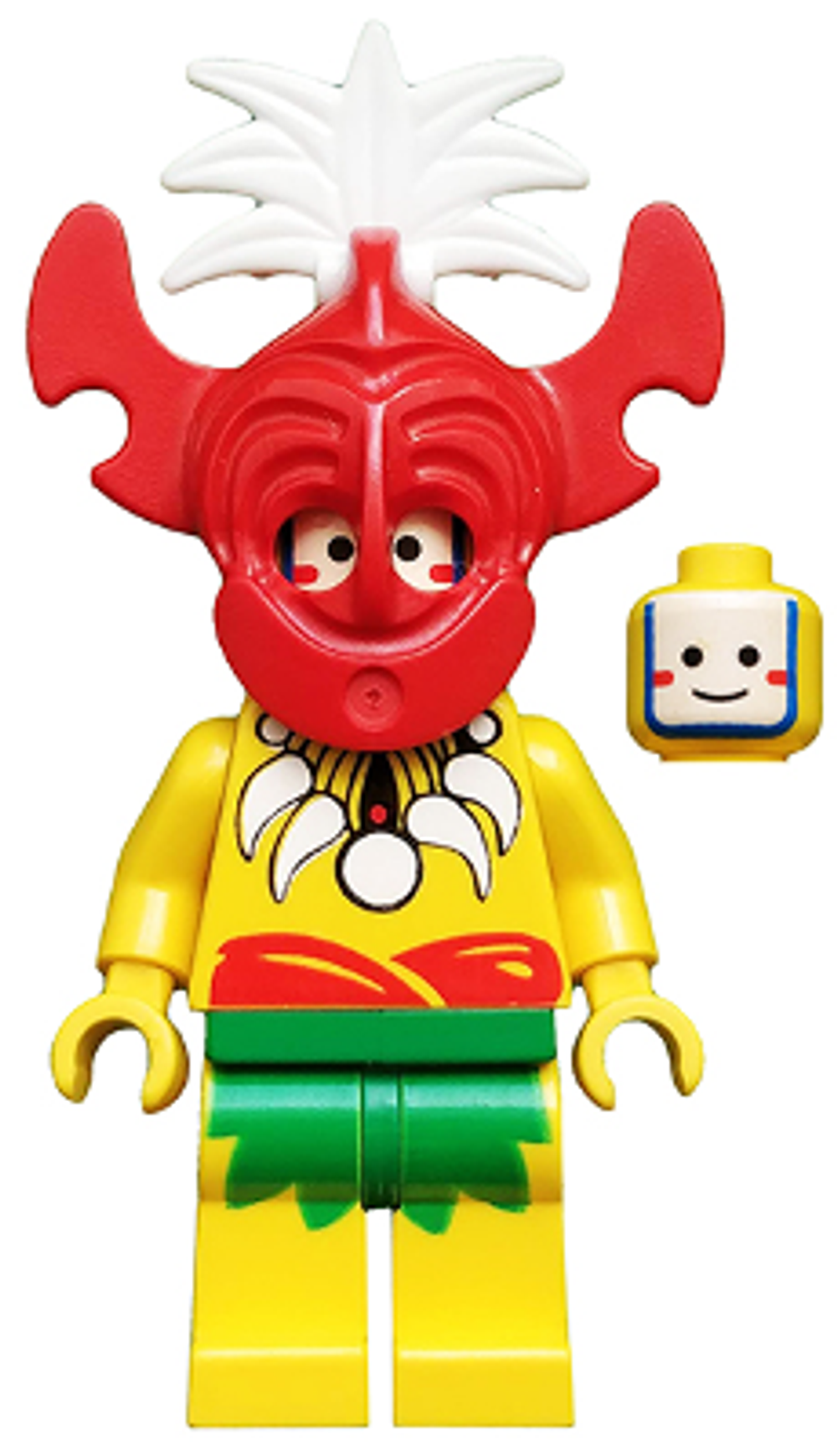 Минифигурка LEGO pi068 Островитянин, король Кахука