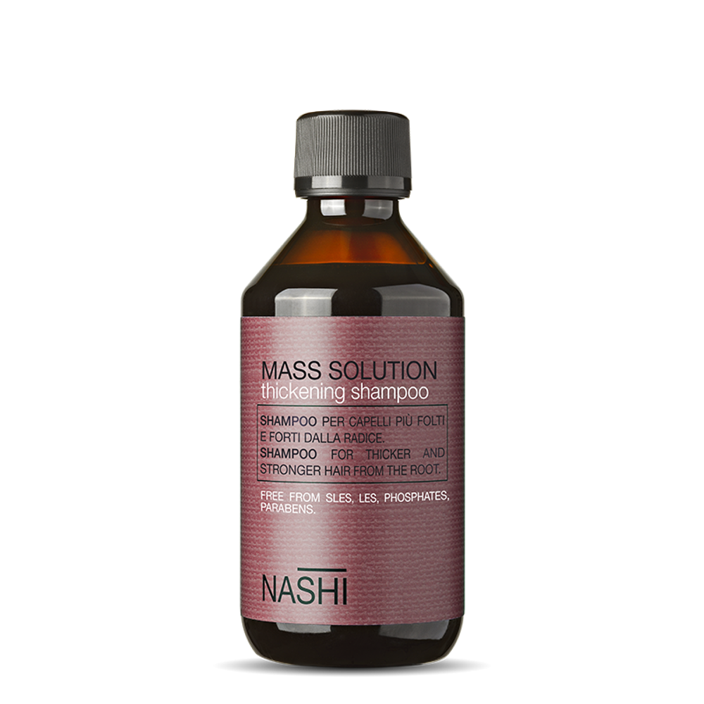 NASHI ARGAN Шампунь для утолщения и объема Mass Solutions