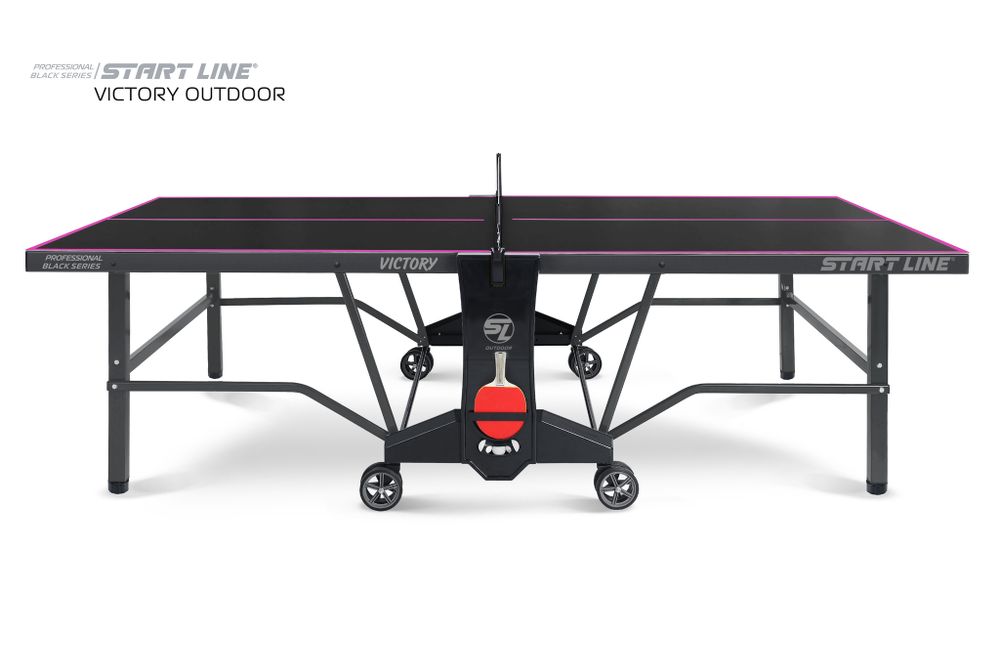 Стол теннисный VICTORY 6 Всепогодный Black