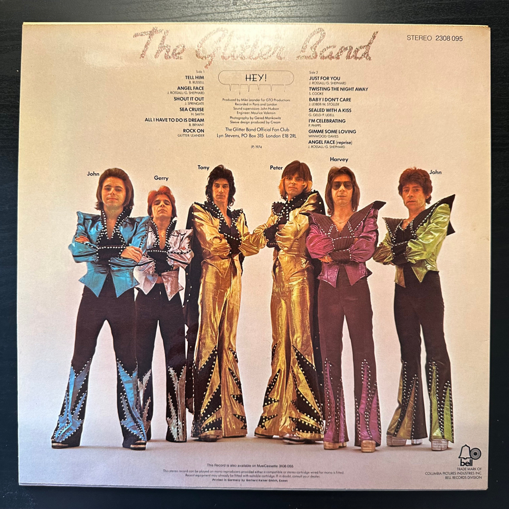 The Glitter Band - Hey! (Германия 1974г.)