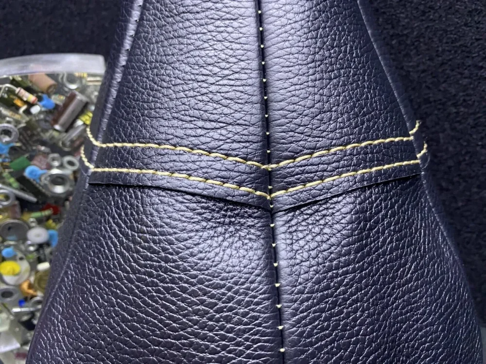 Кожаный Premium чехол для груши (Черный)