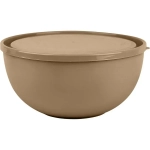 Салатник Plast Team Galaxy с крышкой 2,5л 218х105 мм шоколадный мокко