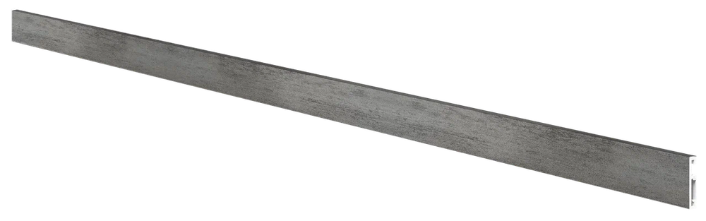 Напольный плинтус ПВХ Foresta Grace Бетон Невский FG 017 2000х70х13 мм