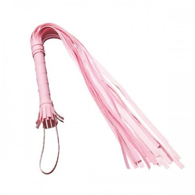 Розовая плеть из искусственной кожи (Цвет: розовый)