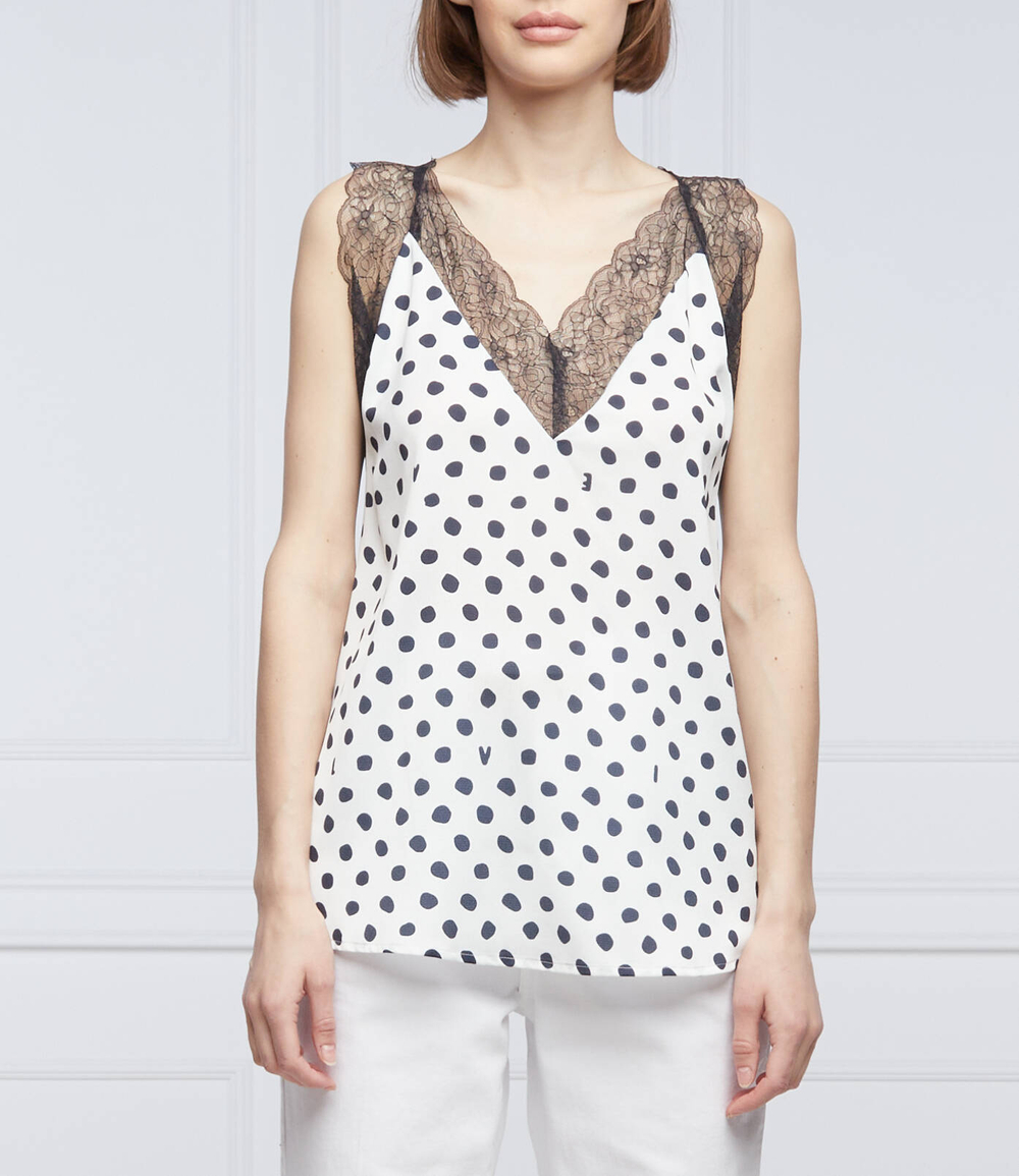 топ orioles Silvian Heach - белый(PGP22502TO)