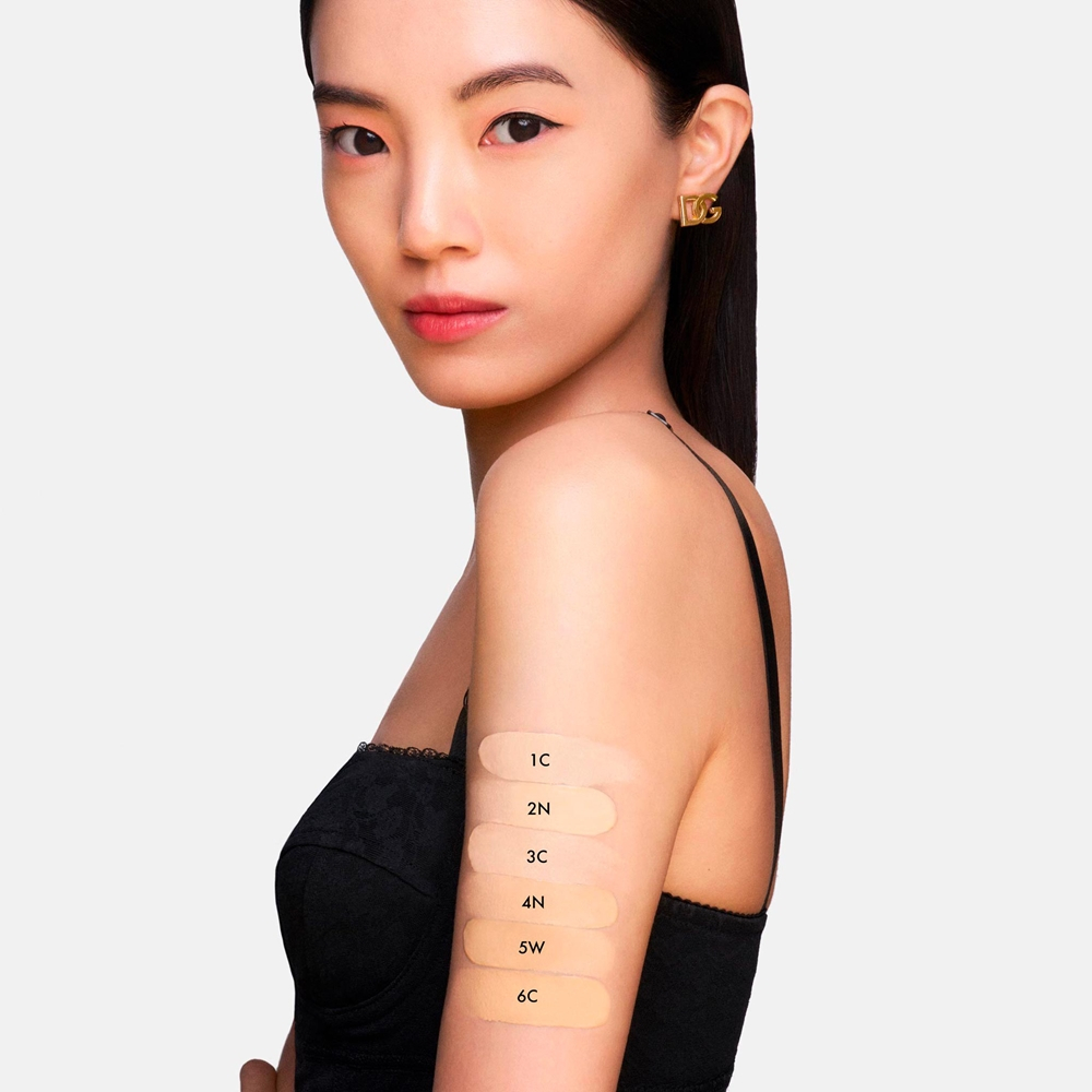 Dolce&Gabbana Fresh Rose Glow Cushion - Роскошный увлажняющий тональный крем с SPF 50+ оттенок 2N, 15 g