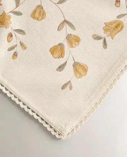 ZARA HOME САЛФЕТКА С ПРИНТОМ, ЗЕЛЕНЫЙ