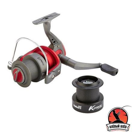 Катушка KIRARA фидер 5000F 1 подшип + зап.шпуля (HS-FBT-K5000F-S) Helios