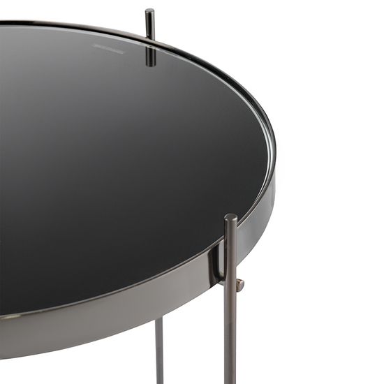 Столик josen, D43 см, черный