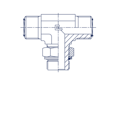 Штуцер FRTA D38 ORFS 2 - BSP 1.1/2