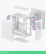 Корпус DeepCool CG580 4F WH без БП (R-CG580-WHADA4-G-1)