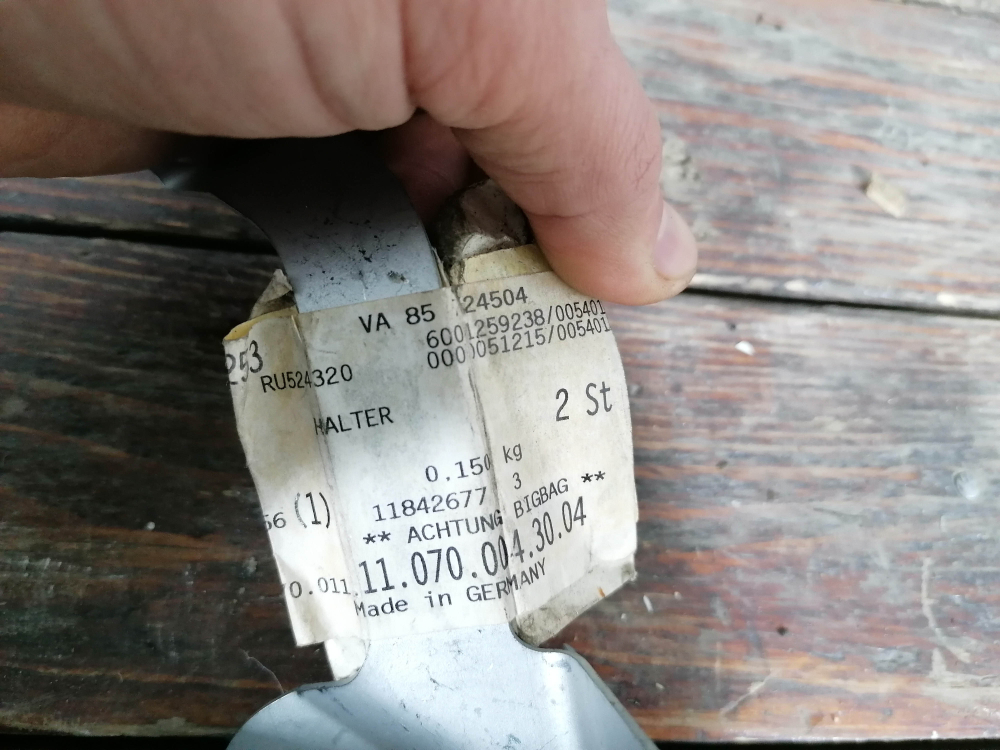 Кронштейн защиты задней правый Mercedes GLC (X253) 15-22 Б/У Оригинал A2535240340