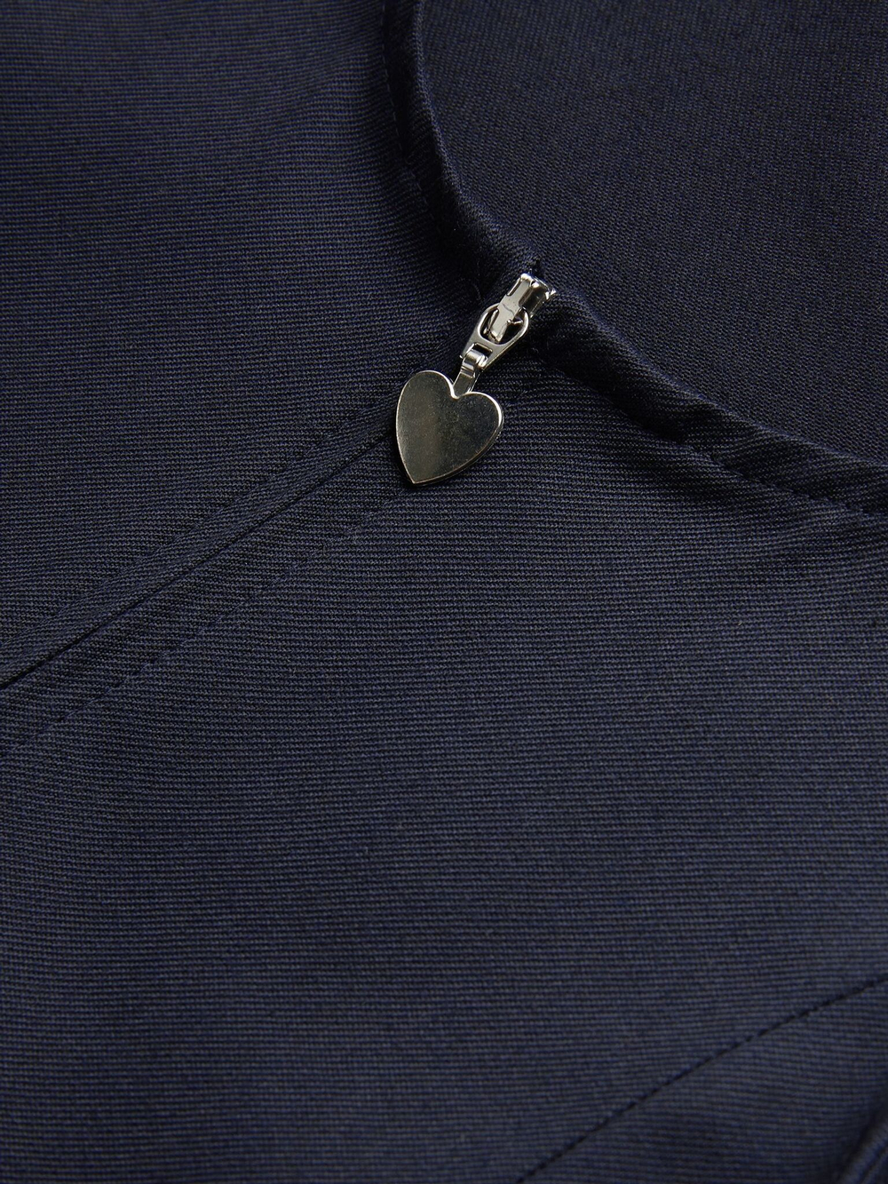 Сарафан школьный на молнии для девочки Next 321-926, Темно-синий