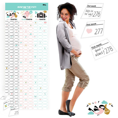 Календарь для беременных baby on the way
