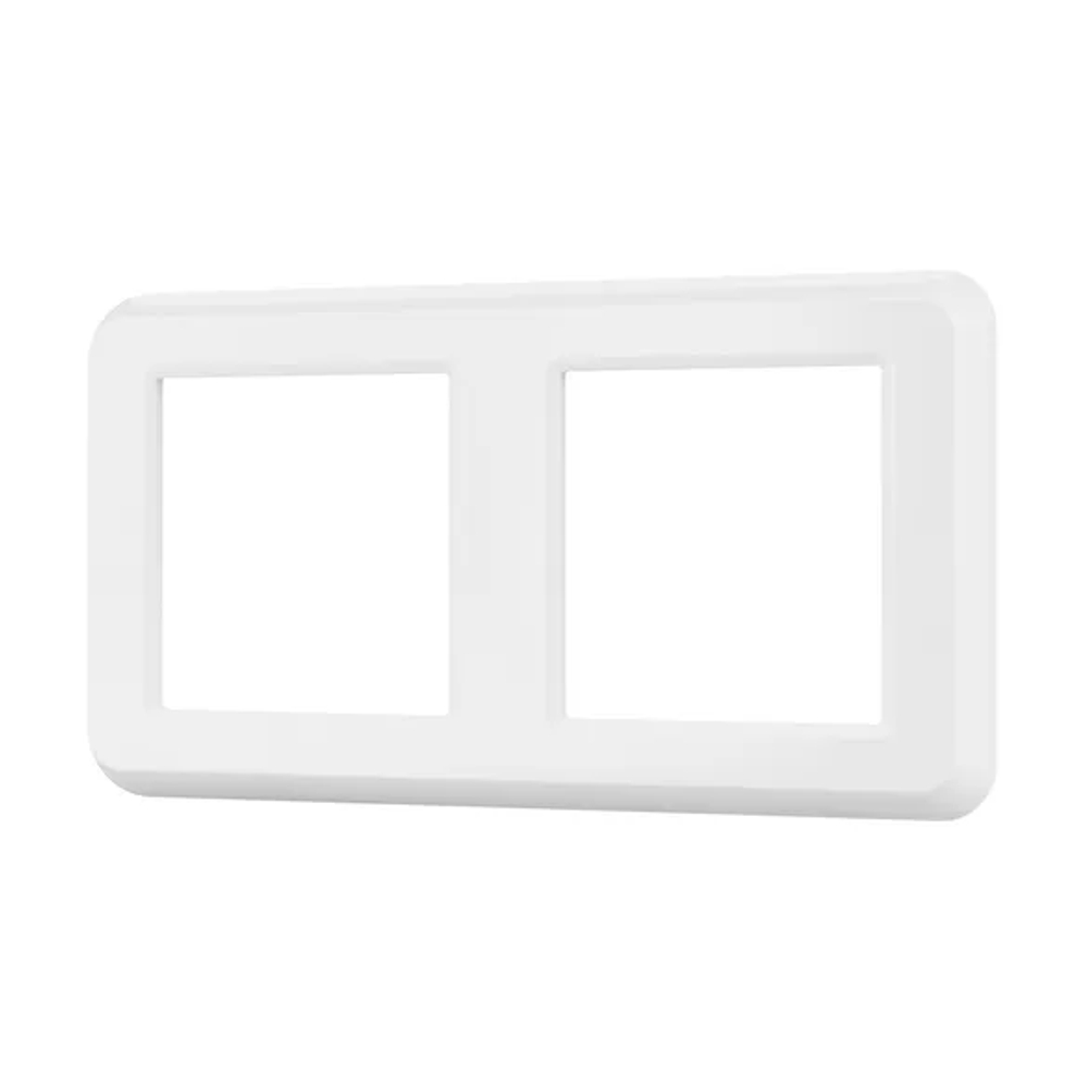 Рамка пластиковая FRM-VERSA-PL-2-WH (Arlight, -) 043776