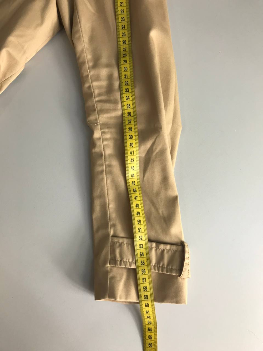 Тренч Stradivarius базового кроя, маркировка XL, визуально на 50 размер