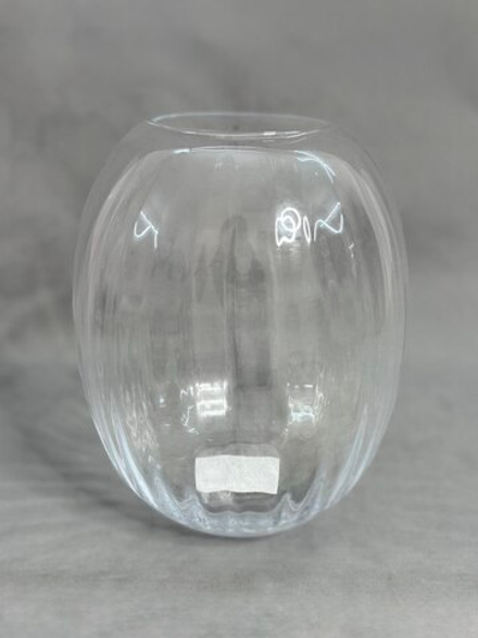 Ваза стеклянная "Эллипс" (h 19 см)