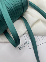 Косая бейка "Gamma" GK-12P 11 - 12 мм №065 т.зелёный