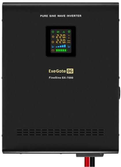 Источник бесперебойного питания Exegate FineSine SX-7000.LCD.AVR.2SH.T