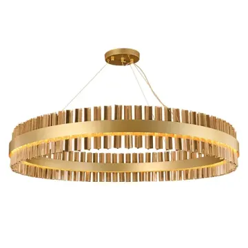 Подвесная люстра 54W 4000K 4263-10P золото Marquis Favourite