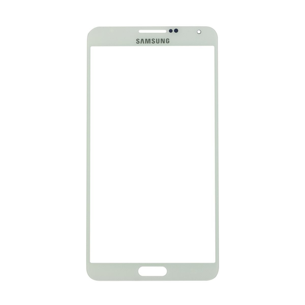 Стекло Samsung N7000/i9220 Galaxy Note (Белое/Черное)