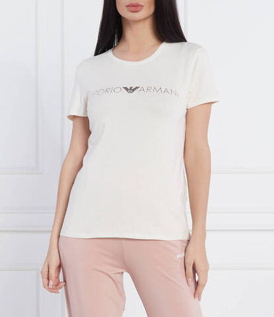 вверх от пижамы Emporio Armani - кремовый(164272 2F225)