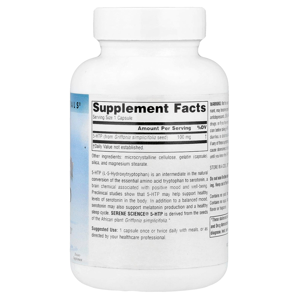 Source Naturals, Serene Science®, 5-HTP, 100 мг, 120 капсул