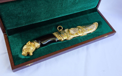 Дамасский нож Пантера