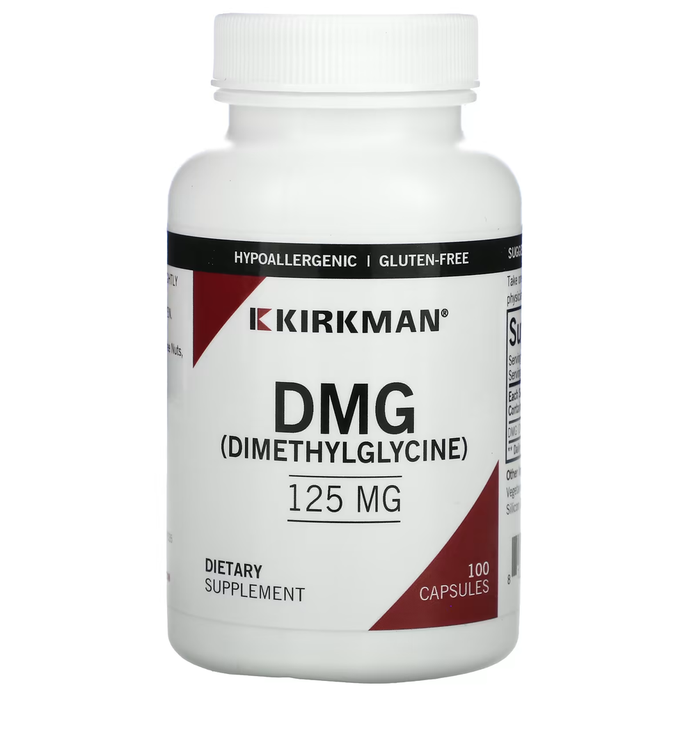 Kirkman DMG 125mg 100caps.