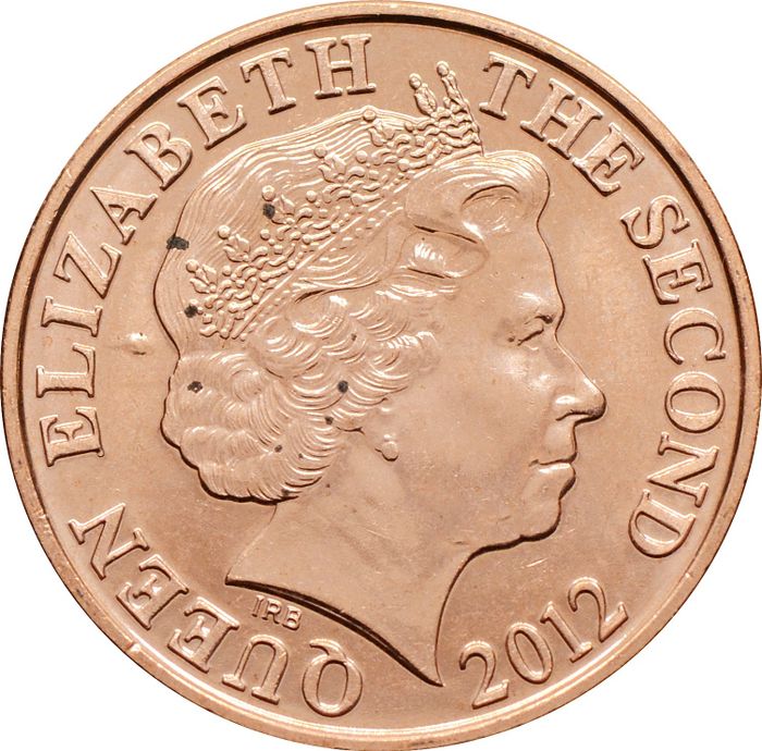 1 пенни 2012 Джерси