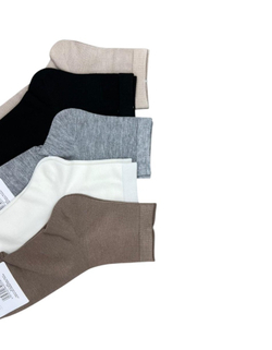 Носки женские из бамбука - набор 10 пар